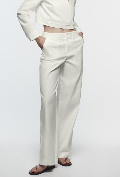 pantalon pinzas zara