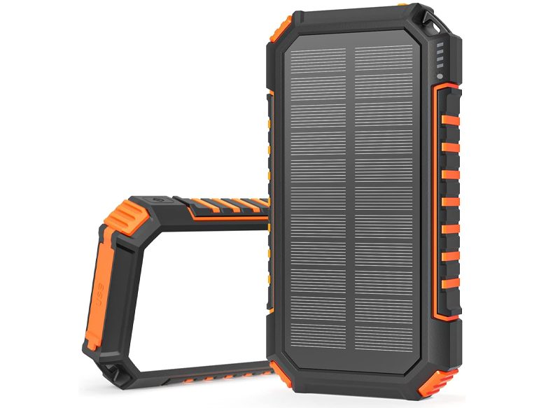 CARGADOR SOLAR RIAPOW POWER BANK, PERFECTA PARA USAR CON EL IPHONE 15
