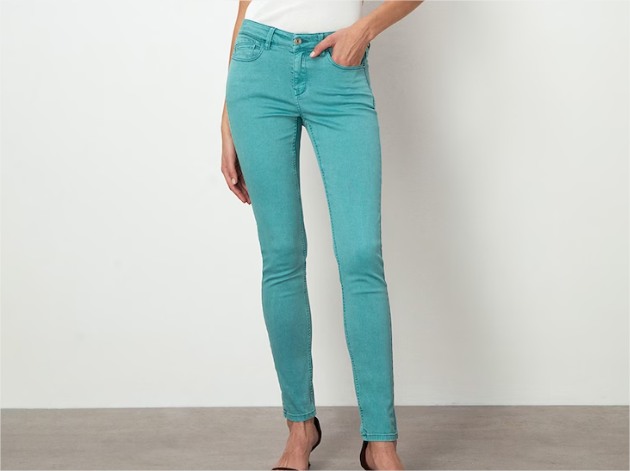 Ni Zara ni Mango: El Corte Inglés tiene los vaqueros de menos de 30 euros que vas a querer tener en todos los colores 3 Moncloa Jeans de Mujer de Color Ultraslim en Verde Erasmus