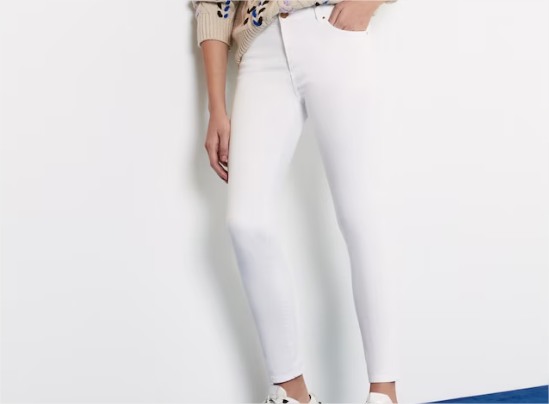 Ni Zara ni Mango: El Corte Inglés tiene los vaqueros de menos de 30 euros que vas a querer tener en todos los colores 5 Moncloa Vaquero Skinny Mujer en Blanco