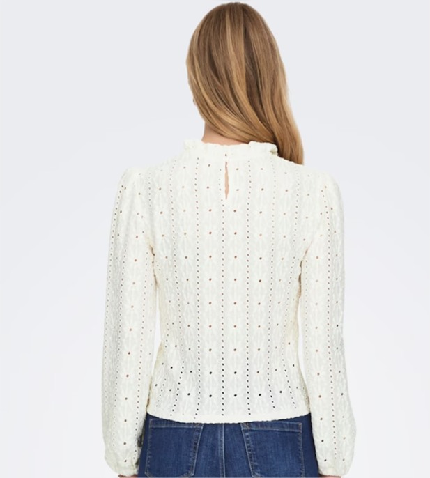 Blusas de El Corte Inglés perfectas para cualquier ocasión 5 Moncloa Blusa de Manga Larga con Cinturón de Hilo