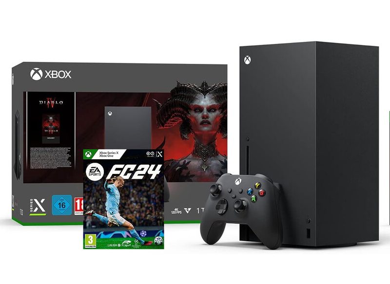 DISFRUTA DE LA XBOX SERIES X JUNTO AL FC 24