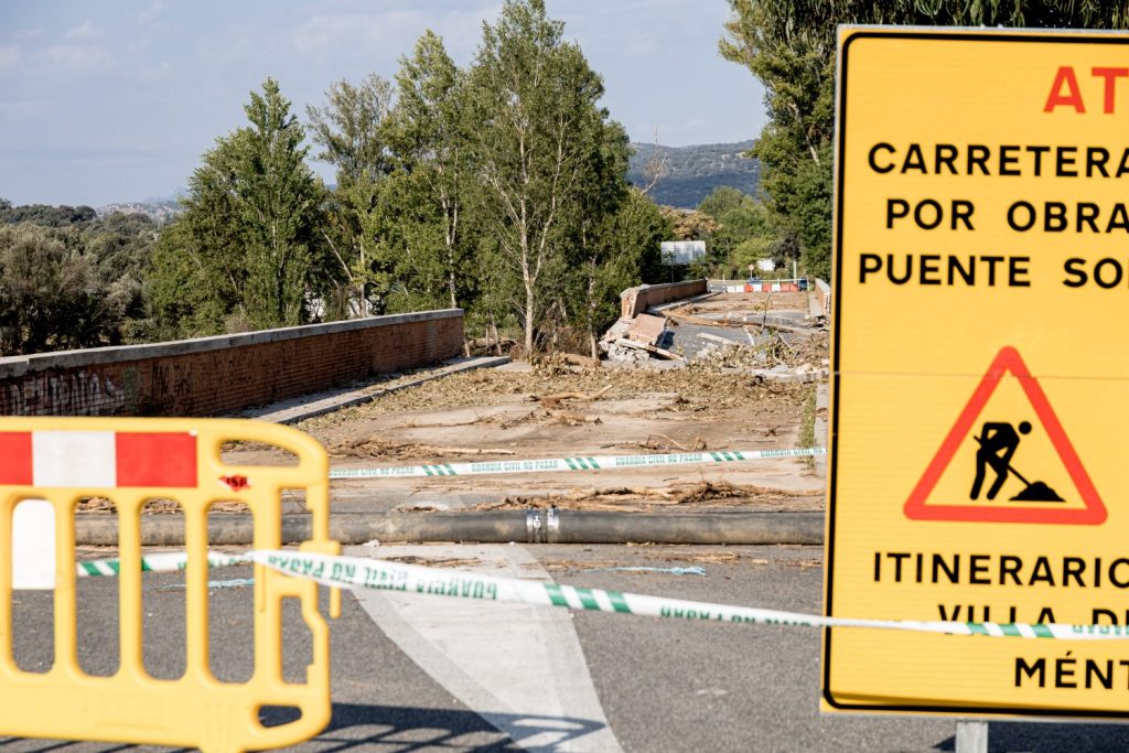 Una de las zonas afectadas en Aldea del Fresno.