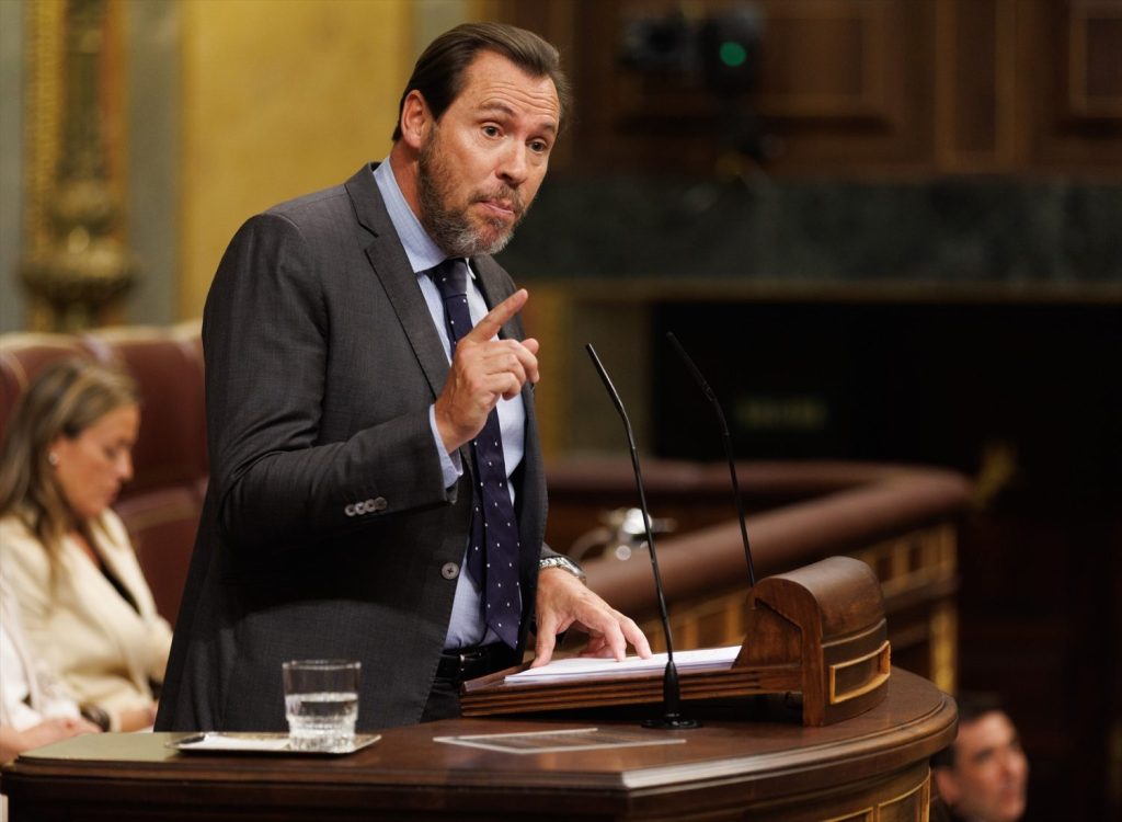 EuropaPress 5465631 diputado electo secretario general psoe valladolid oscar puente interviene Moncloa