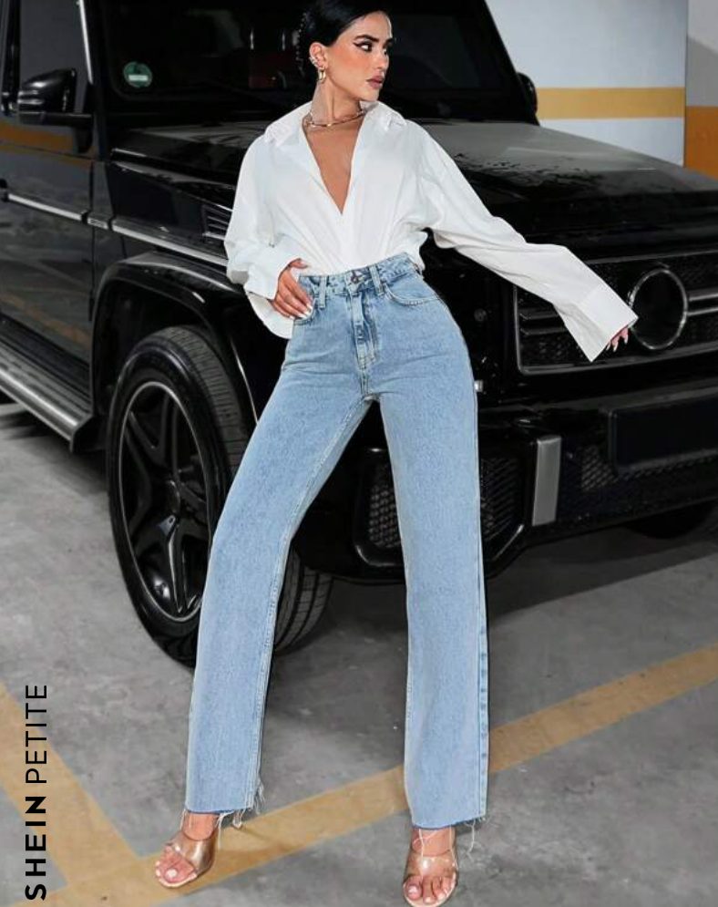 jeans rectos shein