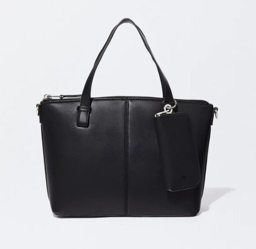 shopper negro clasico parfois