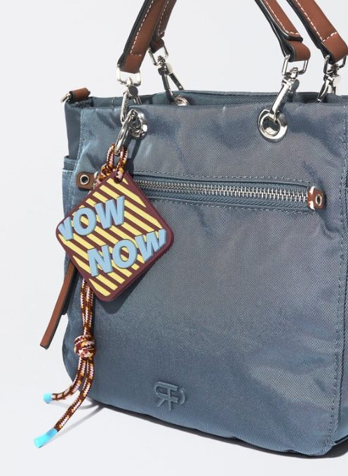 shopper nylon colgante