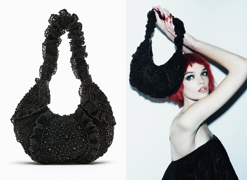 BOLSO DE HOMBRO ABALORIOS