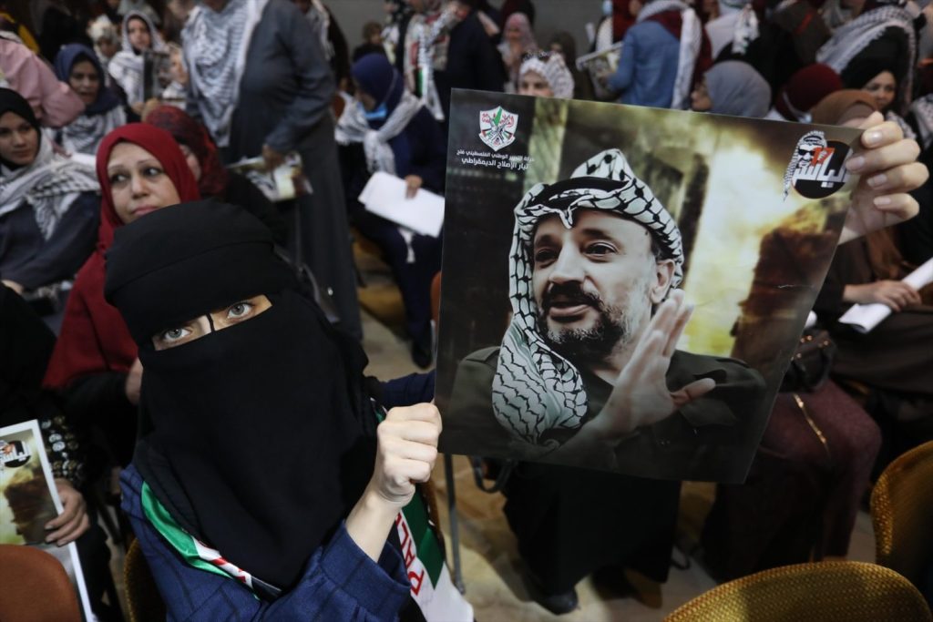 EuropaPress 4070614 11 november 2021 palestinian territories gaza palestinians take part in Moncloa