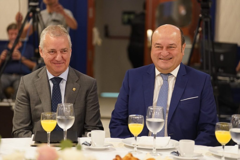 Ortuzar y Urkullu son conscientes de que están perdiendo el apoyo del empresariado vasco