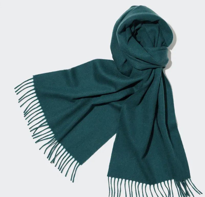 bufanda cashmere uniqlo