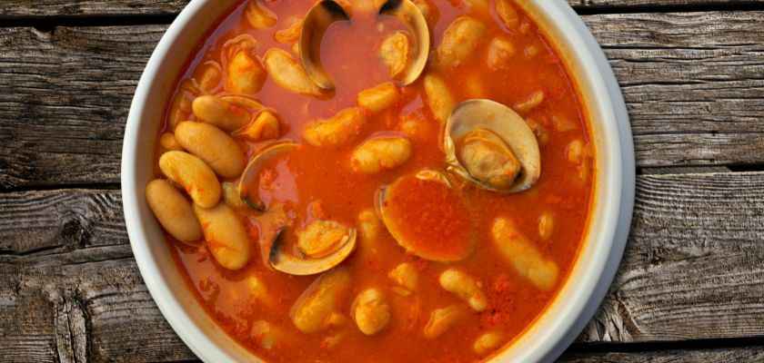 Receta de fabes con almejas al estilo de la abuela 2 Moncloa faves almejas Moncloa