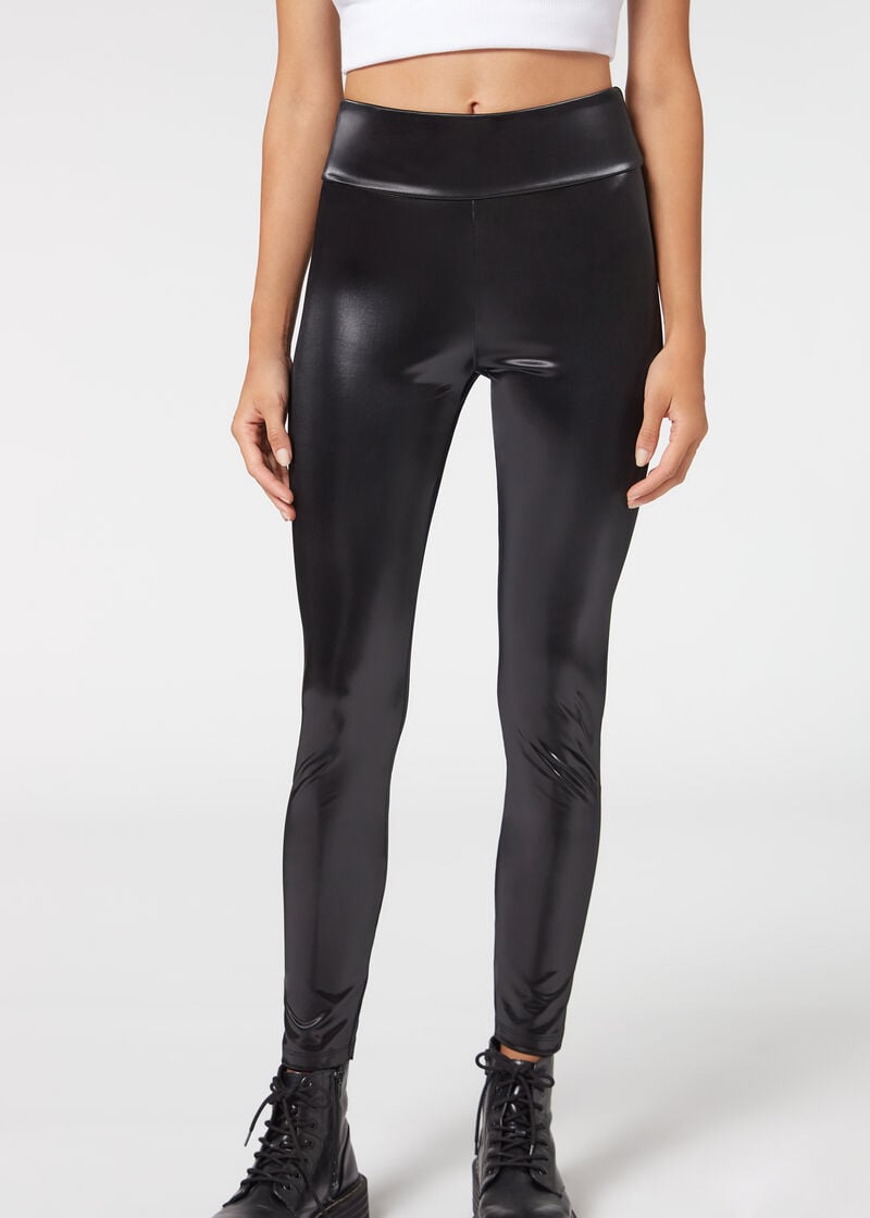 leggins vinilo calzedonia
