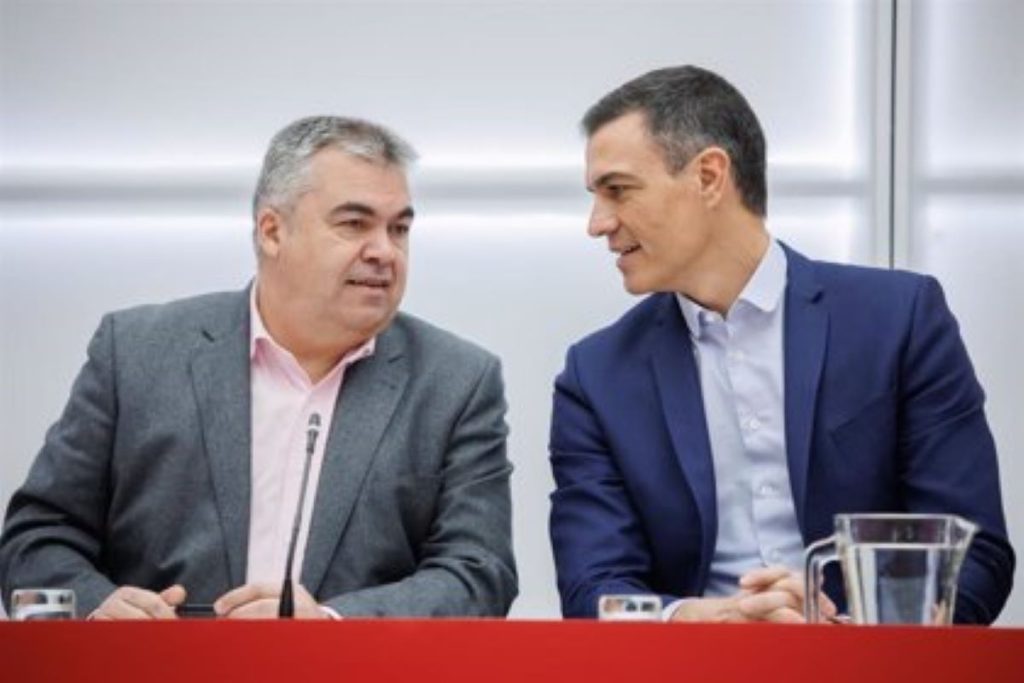 Sánchez incluye a Santos Cerdán en su círculo de confianza (Fuente: Agencias)
