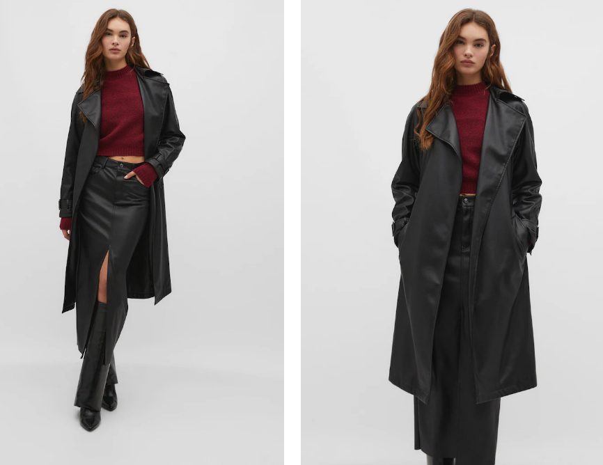 trench efecto piel