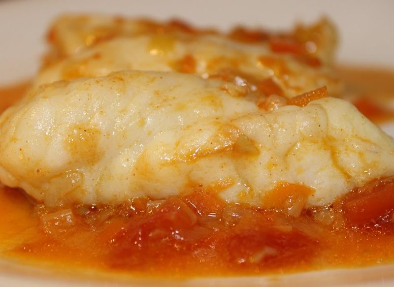 RAPE EN SALSA MARINERA, UNA RECETA SABROSA Y SALUDABLE