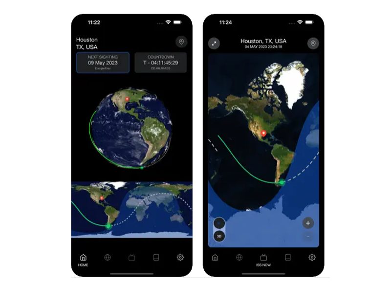 LA APP DE LA NASA ALERTA DE LAS OPORTUNIDADES DE AVISTAMIENTO
