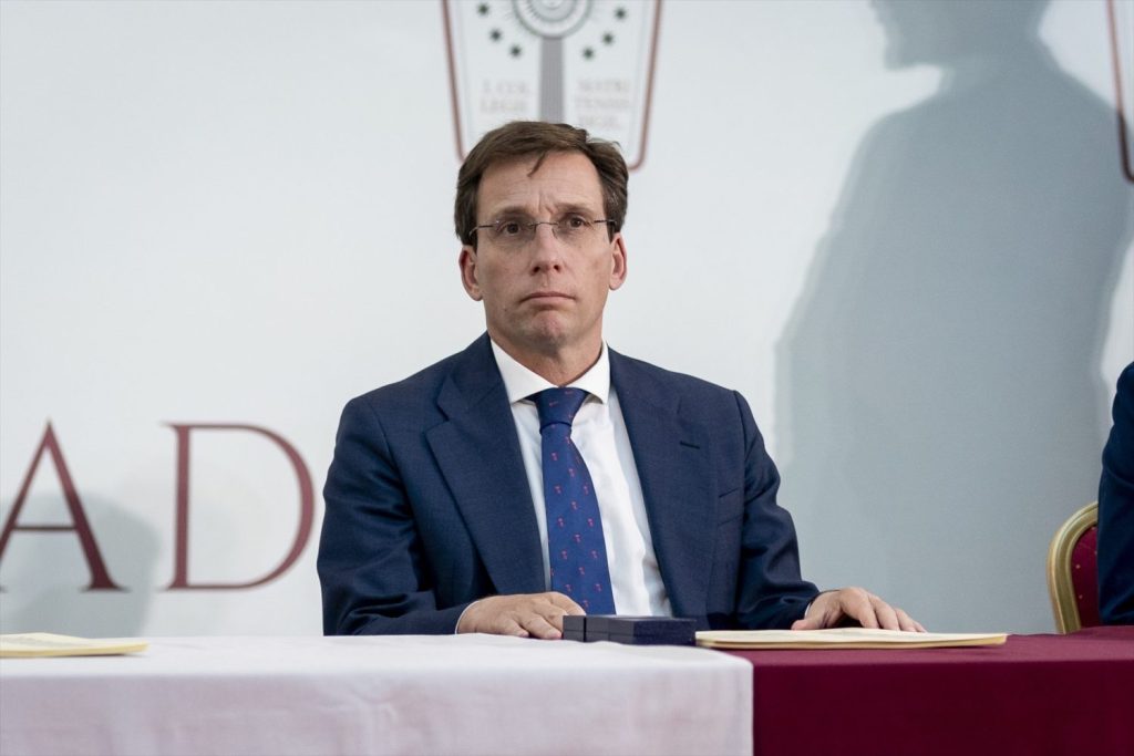 Maestre y Almeida enfrentados por la investigación a la Policía Municipal | Foto: Europa Press