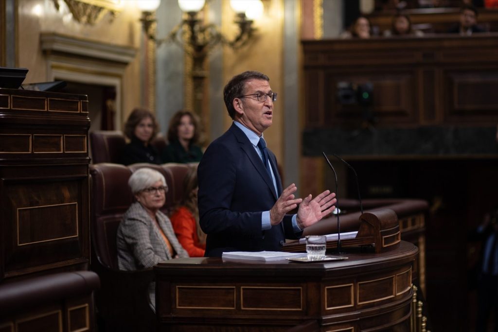 Feijóo ha acusado a Sánchez de mentir