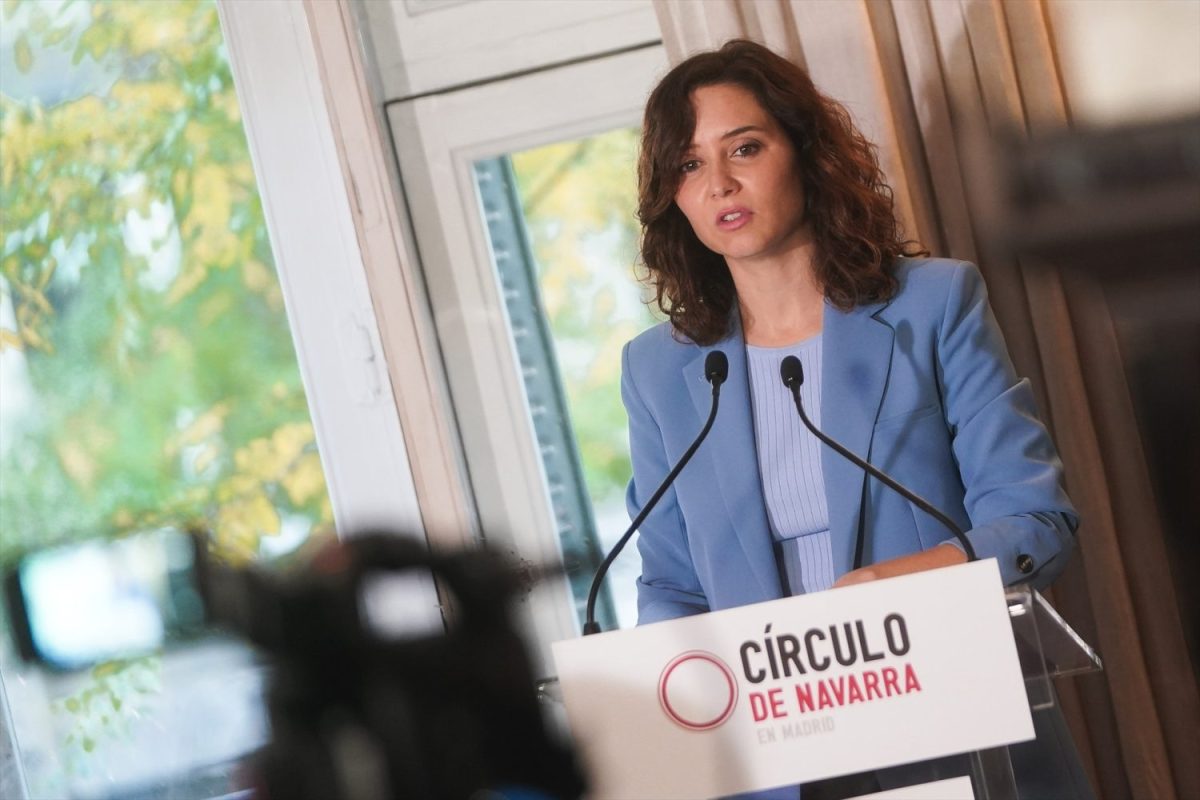 EuropaPress_5603632_isabel_diaz_ayuso_presidenta_comuidad_madrid_desayuno_informativo El PSOE abre una nueva guerra del agua para atacar a Ayuso | Foto: Comunidad de Madrid