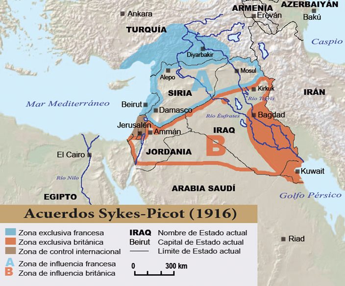 Sykes-Picot, el inicio del conflicto palestino-israelí 1 Moncloa Sykes picot Moncloa
