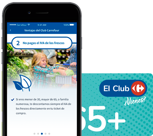 beneficios tarjeta 65+