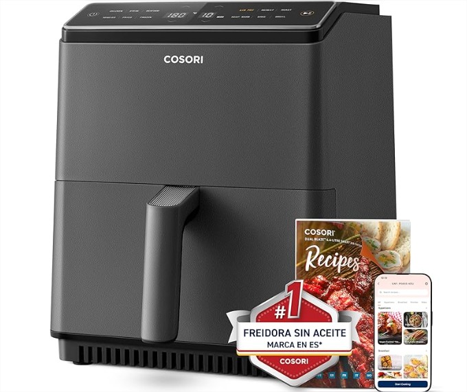 Amazon: lo mejor en air fryer con grandes descuentos 1 Moncloa freidora Moncloa