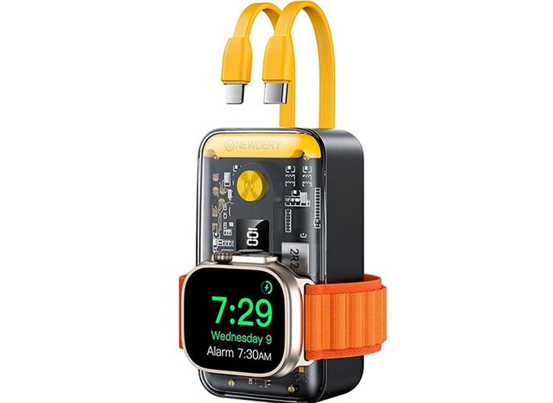 CARGADOR NEWDERY PARA APPLE WATCH E IPHONE