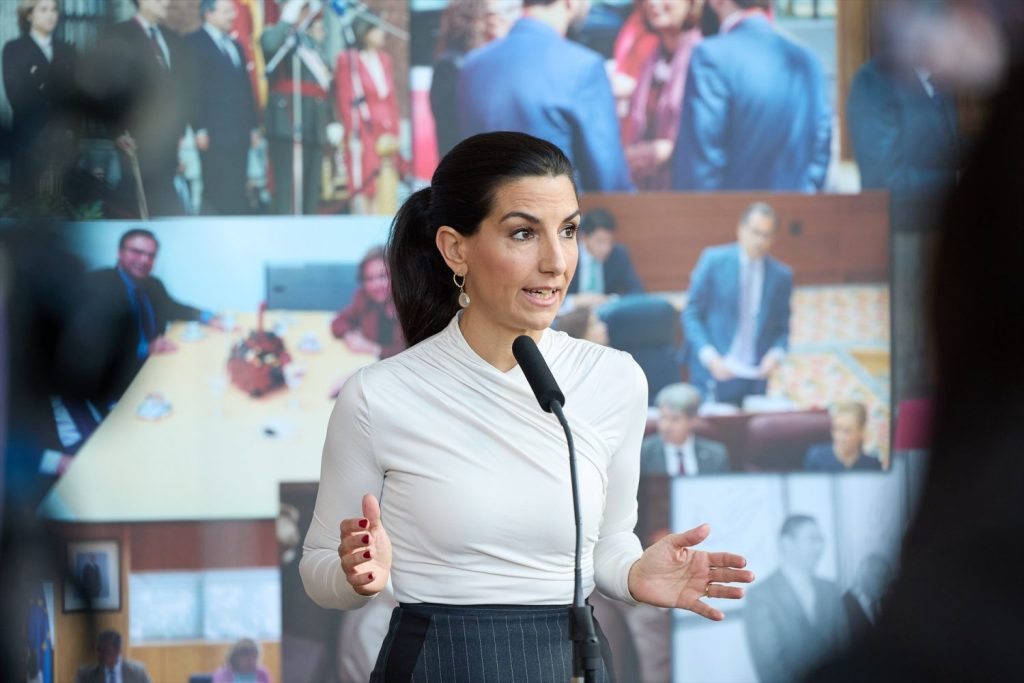 «esta cacería política orquestada por el PP de Ayunos contra Rocío Monasterio» | Foto: Europa Press