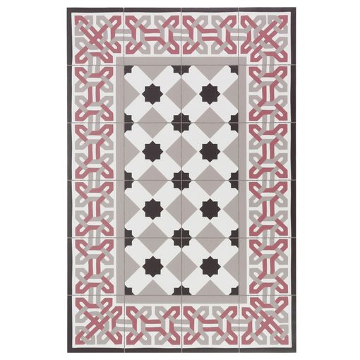 alfombra baldosas hidraulicas