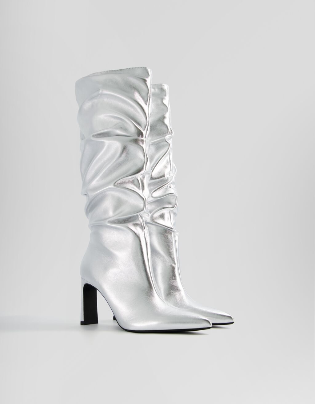 botas metalizadas