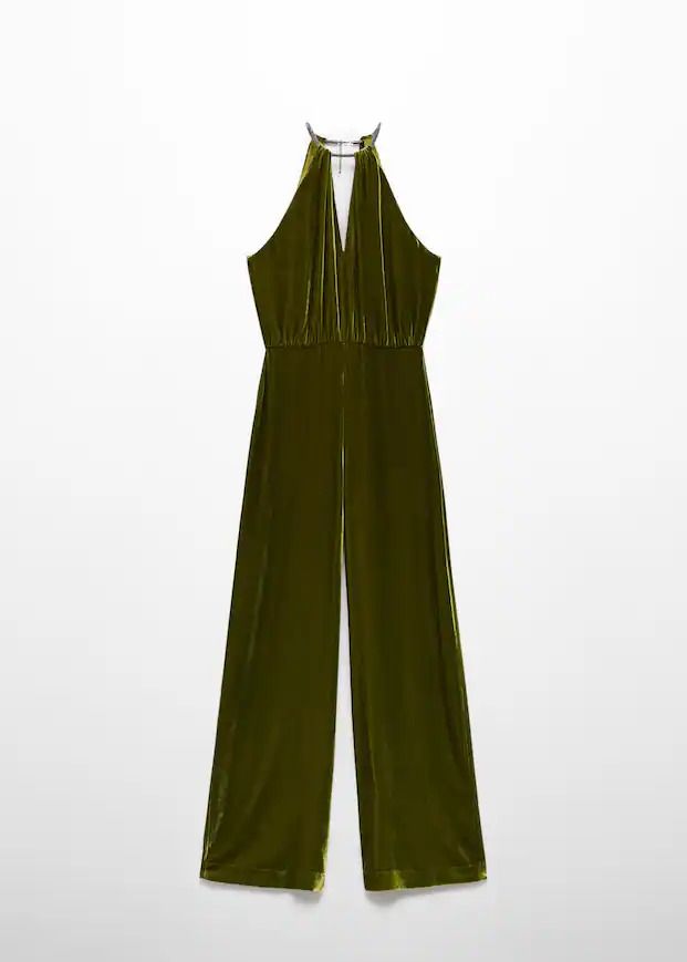 mono halter terciopelo massimo dutti