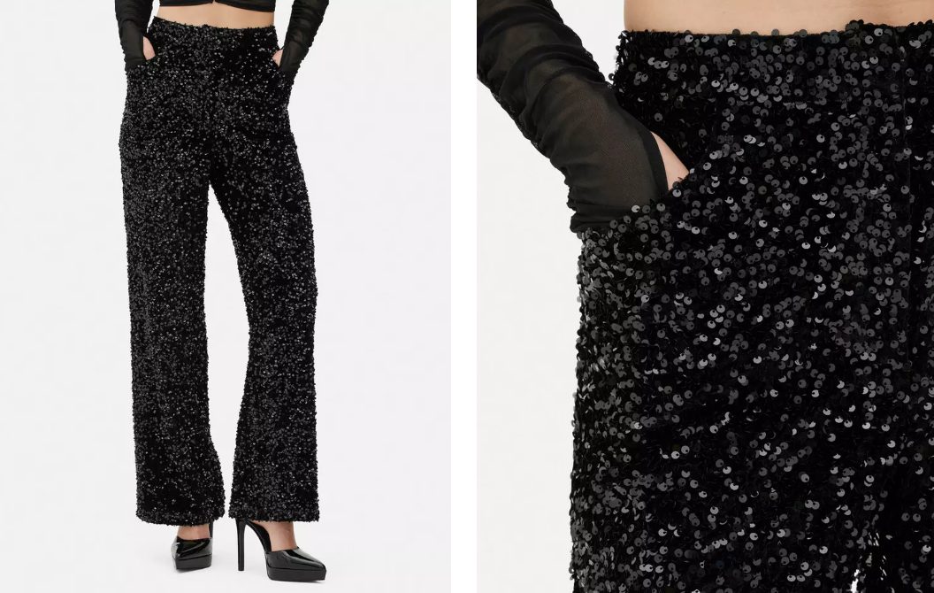pantalon lentejuelas primark