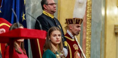 princesa leonor en el congreso de los diputados