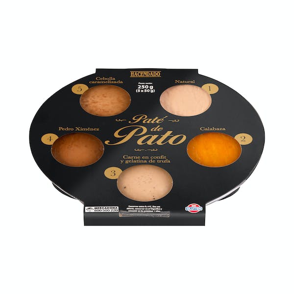 Surtido paté de pato