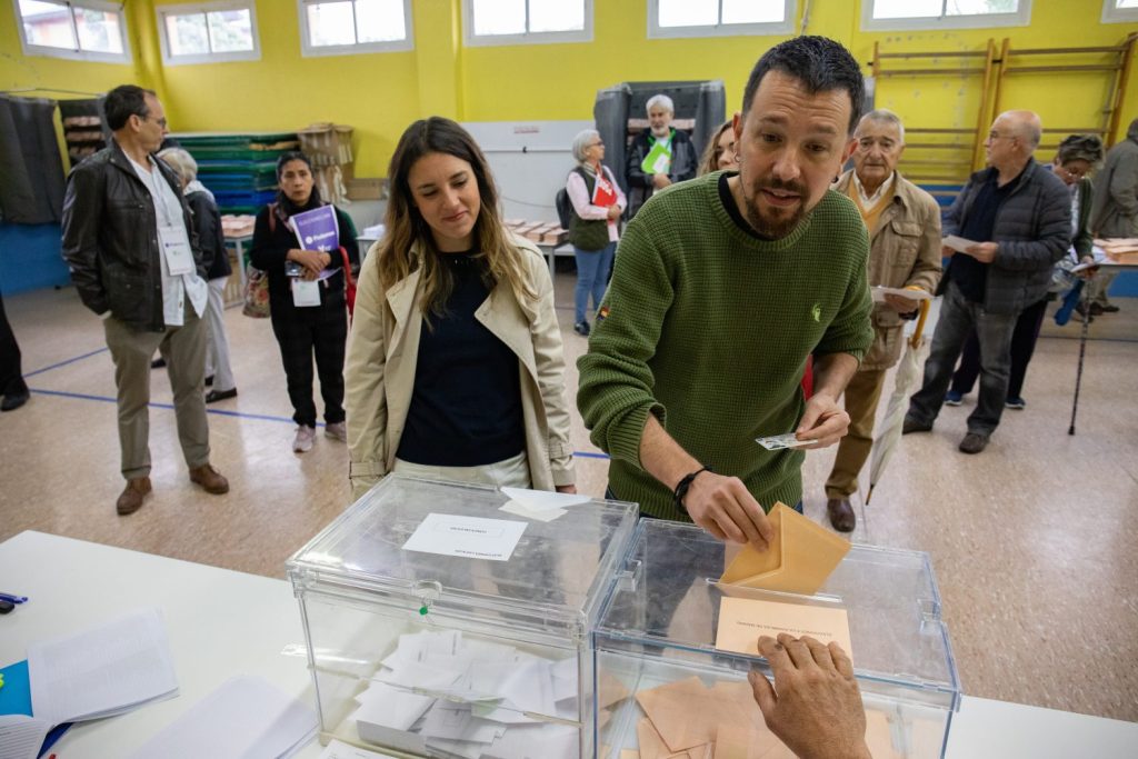 Podemos enfrenta su décimo aniversario apostando su supervivencia a las europeas 1 Moncloa EuropaPress 5230538 ministra igualdad secretaria accion gobierno podemos irene montero Moncloa