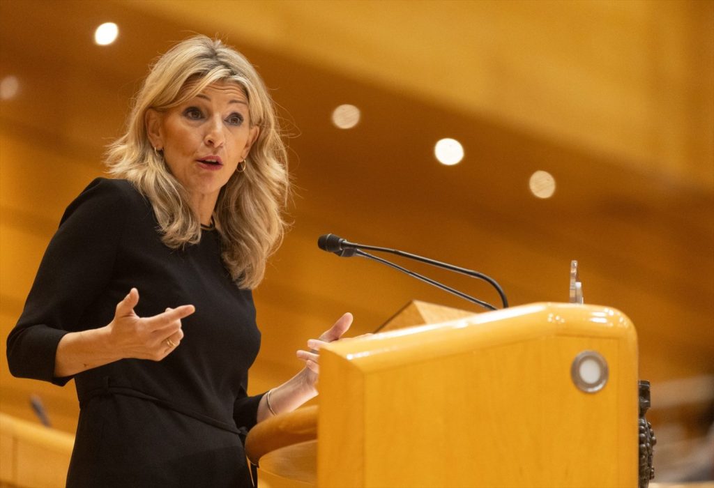 Bruselas alerta a los Estados que a los fondos les quedan tres años y no cubren expectativas 3 Moncloa Yolanda Díaz no logró convencer a Podemos para que den su voto favorable ala reforma del subsidio