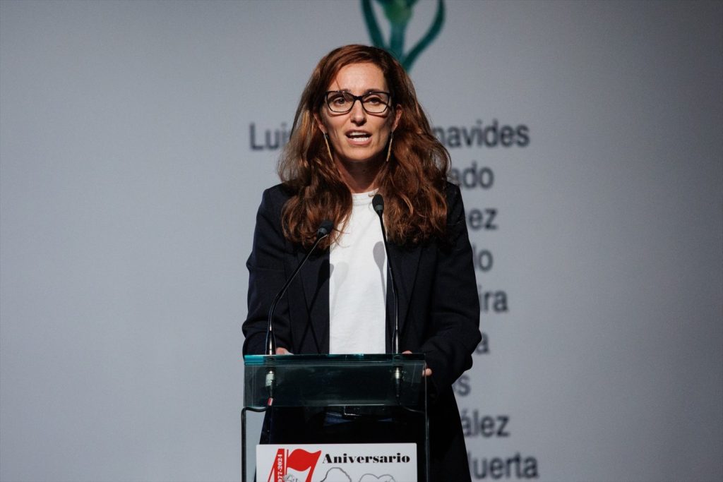 EuropaPress 5711103 ministra sanidad monica garcia interviene acto conmemorativo 47 aniversario Moncloa