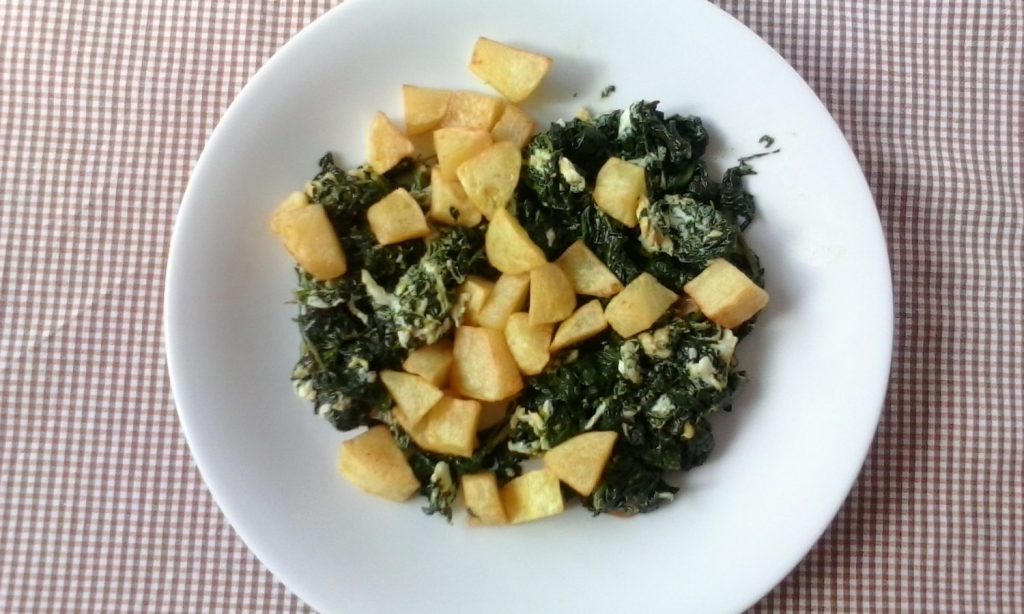 La receta de espinacas con patatas y huevo para comer de todo sin renunciar al sabor 2 Moncloa espinacas con patatas y con huevo Moncloa
