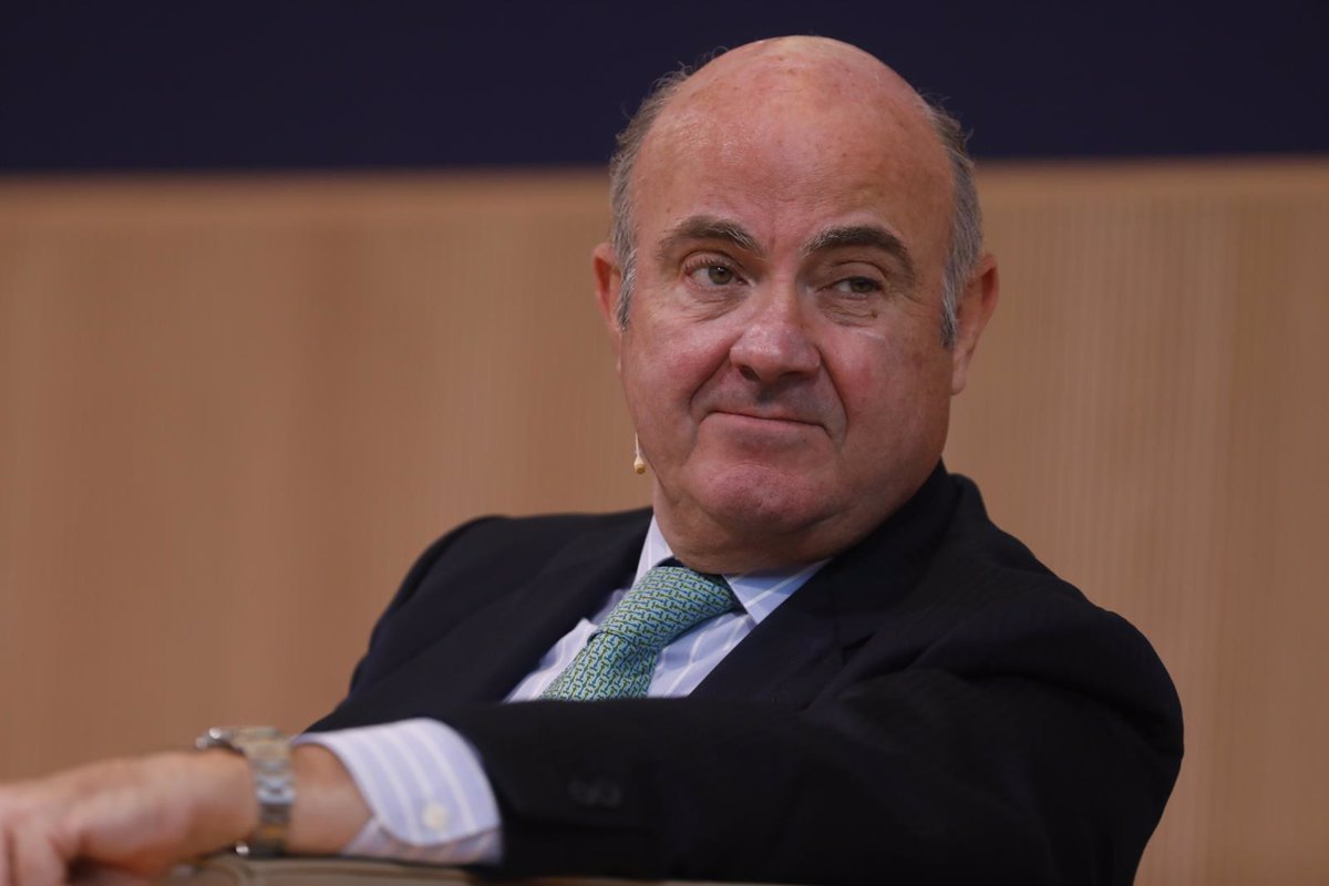 UE.- Guindos (BCE) anticipa que la desaceleración de la economía de la eurozona no será tan intensa como se temía