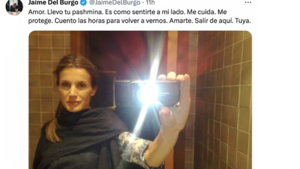 jaime del burgo tuit letizia