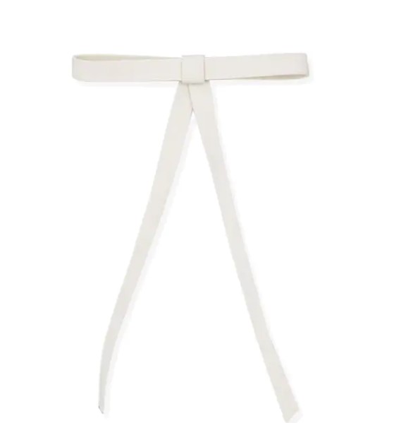 pasador lazo blanco primor