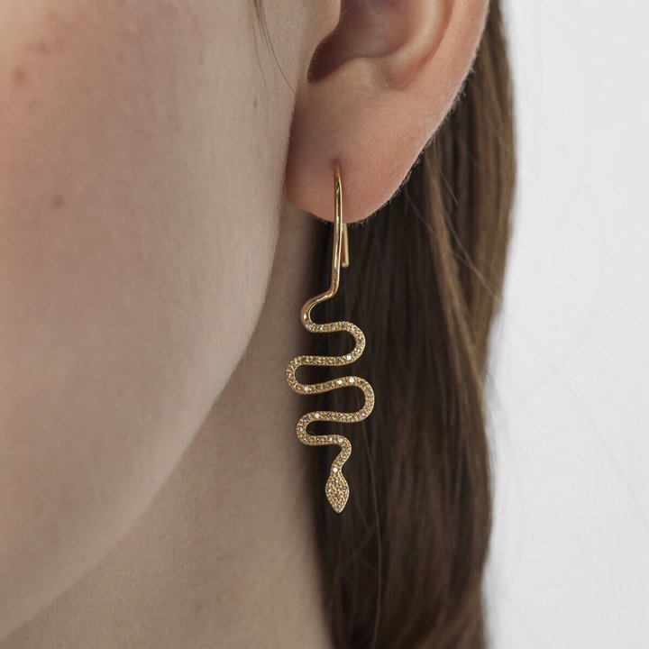 pendientes tous serpiente