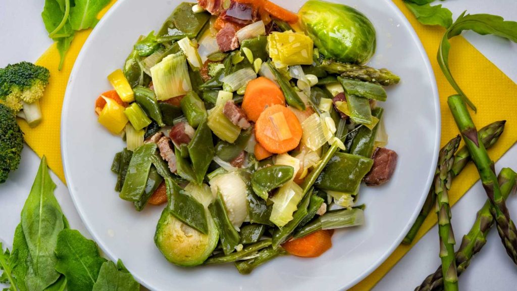 Receta de menestra de verduras, un plato sano y rico para comer variado 2 Moncloa verduras Moncloa