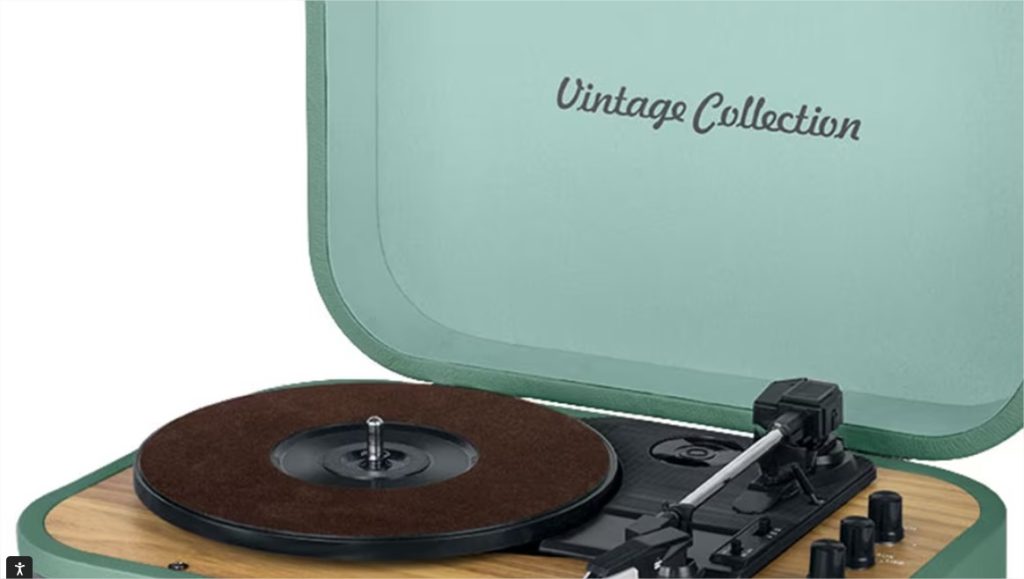 Para los más nostálgicos: tocadiscos en El Corte Inglés 6 Moncloa vintage Moncloa