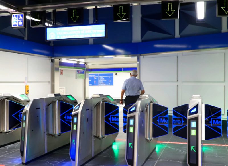 FACILIDAD PARA ELEGIR BILLETES DE METRO MADRID