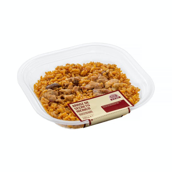 Descubre los 3 platos 'Listos para Comer' que arrasan en Mercadona: Sabores revolucionarios  1 Moncloa Arroz de secreto iberico con setas Hacendado Moncloa