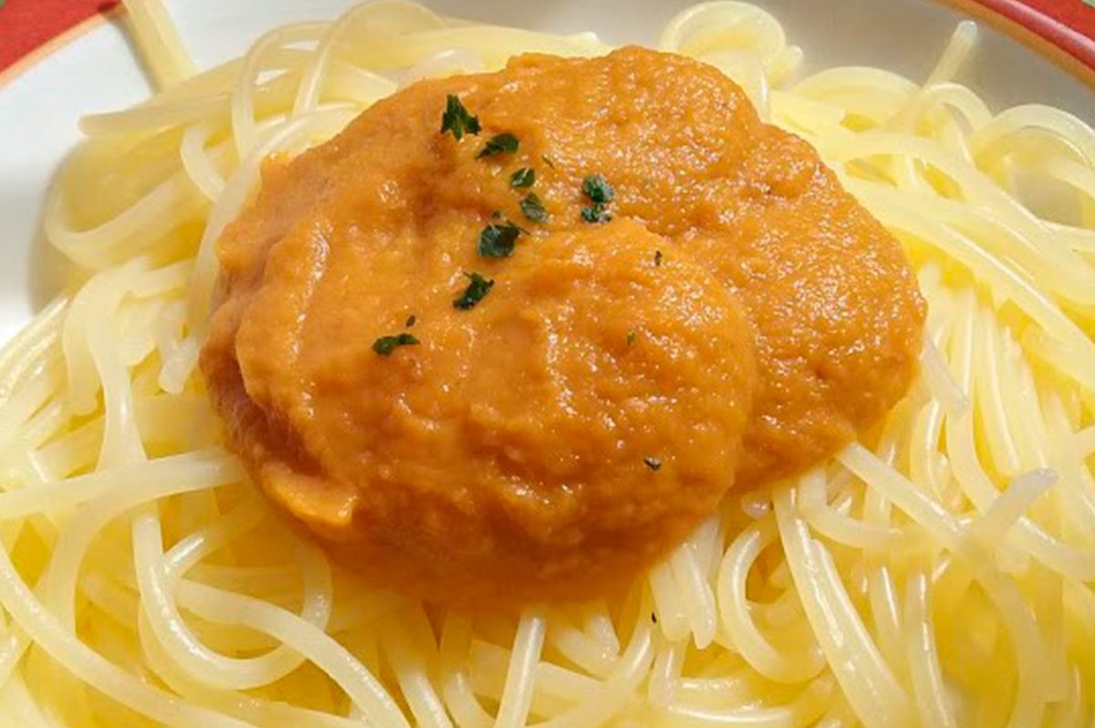 Embriágate de invierno con estas 5 recetas sencillas de calabaza para conquistar tu cocina casera 2 Moncloa CENA ESTRELLA: PASTA CON SALSA DE CALABAZA