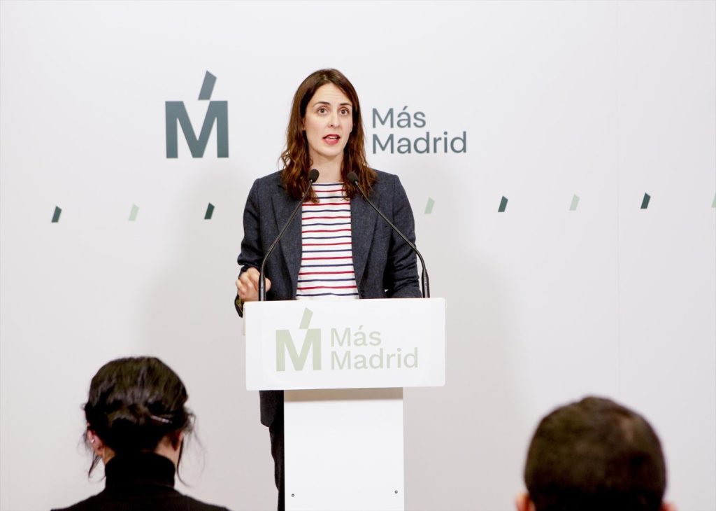 Rita Maestre plantea su ausencia al acto institucional de San Isidro 2024.