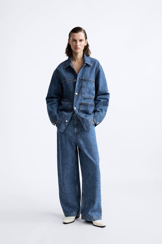 Zara estrena los ideales vaqueros rectos: ¡Estilo para todas por menos de 30€! 5 Moncloa Jeans Balloon Fit de Zara Moncloa